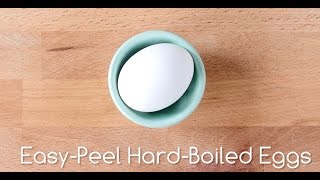 Easy-Peel Hard-Boiled Eggs