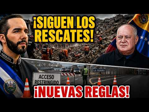 ¿Cómo avanza el rescate? Las nuevas medidas en La Guaira y la ayuda de El Salvador