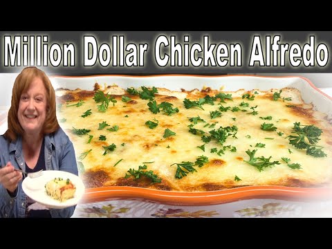 Million Dollar Chicken Alfredo Casserole