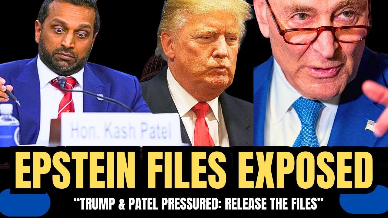 Schumer DEMANDS Full Transparency as EPSTEIN FILES Hit Trump’s Desk