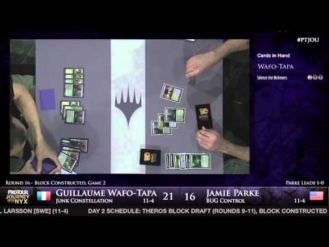 Pro Tour Journey into Nyx - Round 16 (Block) - Guillaume Wafo-Tapa vs. Jamie Parke