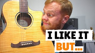 Video thumbnail for Fender FA-345CE Auditorium Review || Great Acoustic Guitar Under 400$!! by Devan Bishop