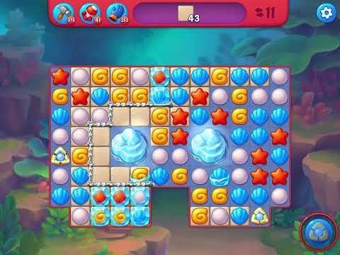 Fishdom Hard level 6079 no boosters フィッシュダム ハード [Friend's]