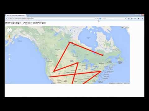 5. Drawing Shapes #2 - Polylines and Polygons in...