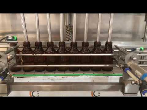 Pharmaceutical Liquid Syrup Bottle Packaging Machine