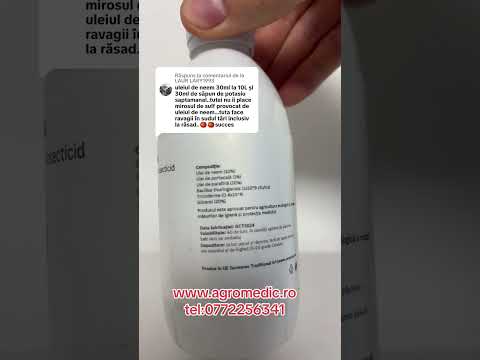 Ulei de neem pentru tuta absoluta #uleideneem #tutaabsoluta #agromedicro
