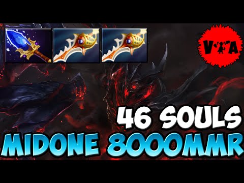 Dota 2 - MidOne 8000 MMR Plays Shadow Fiend vol #1 - Ranked Match