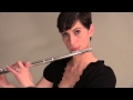 low register flute articulation with Enesco Cantabile and Presto
