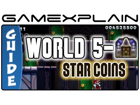 New Super Mario Bros. U - Soda Jungle-Which Way Labryinth Star Coins Guide & Walkthrough