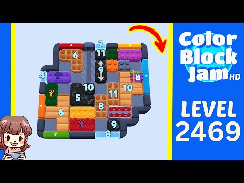 Color Block Jam Level 1558 (2469) Solution Walkthrough