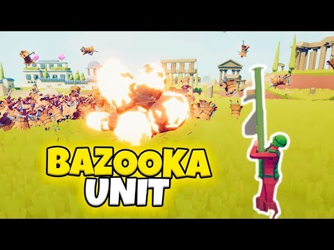BAZOOKA UNIT VS EVERY FACTION (CUSTOM) | TABS MODDED GAMEPLAY