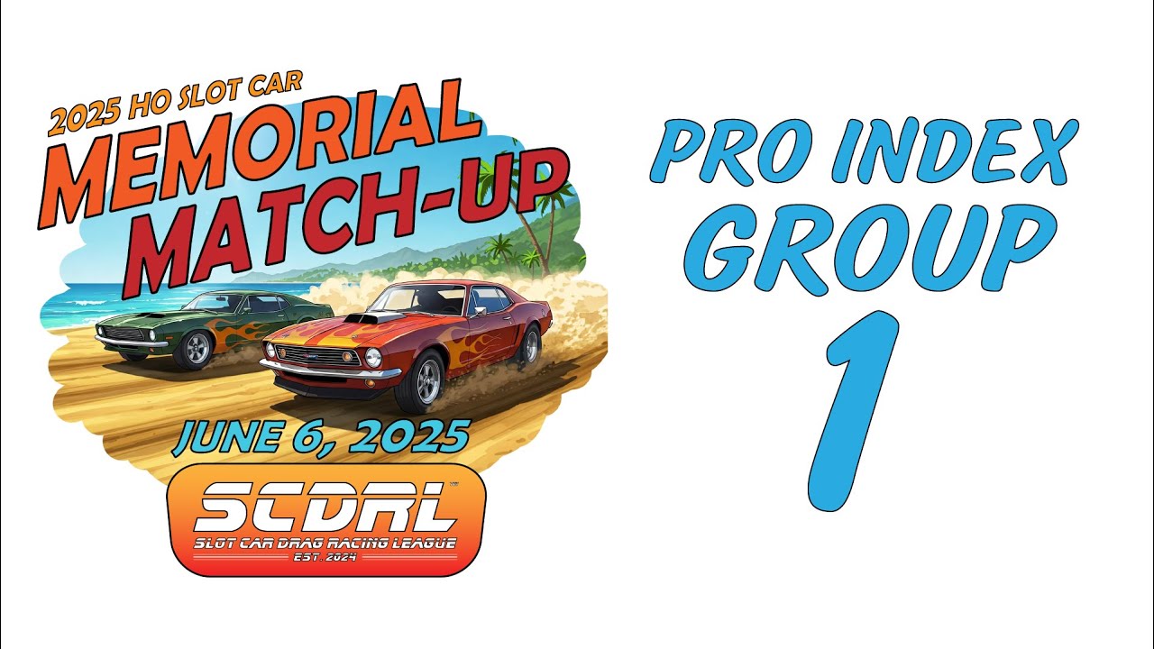 SCDRL Memorial Matchup Pro Index Group 1