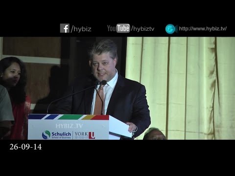 Dezso J Horvath Dean Schulich at GMR