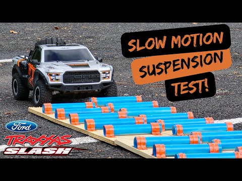 Fox Racing Edition Traxxas Slash Ford Raptor Suspension Tested!
