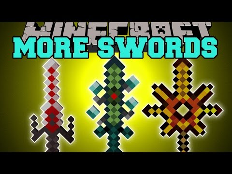 PopularMMOs - Minecraft: MORE SWORDS MOD (NEW SWORDS, MORE ENCHANTS!) Mod Showcase