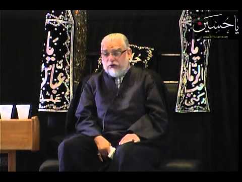 Majlis e Aza 20th Safar Day 1436 At Idara e Jaferia MD USA 12 13 2014 Maulana Muntazir Mehdi