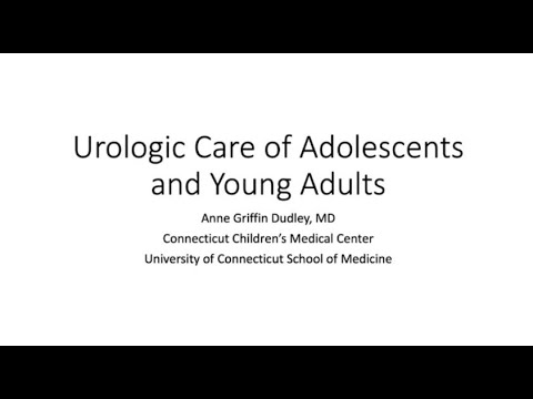 1.4.2021 Urology COViD Didactics - Urologic Care of Adolescents and Young Adults
