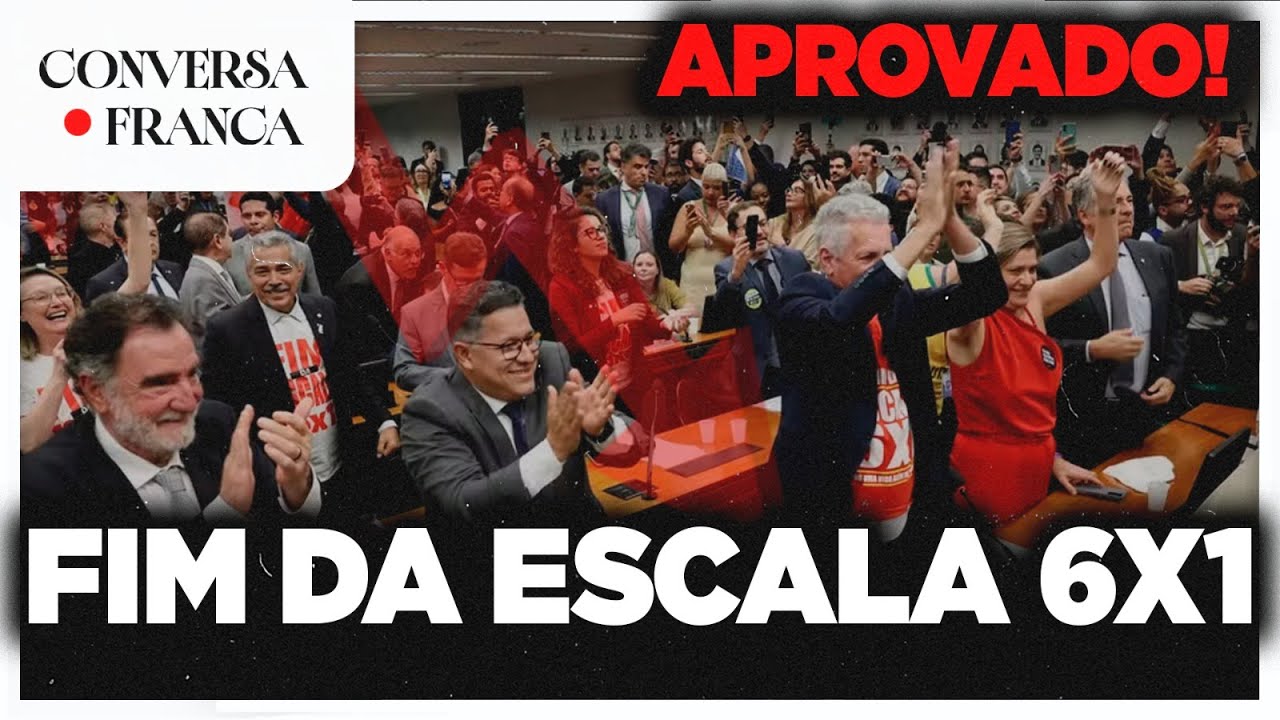 APROVADO FIM DA ESCALA 6X1 | CONVERSA FRANCA | Luiz França e Willian Rocha