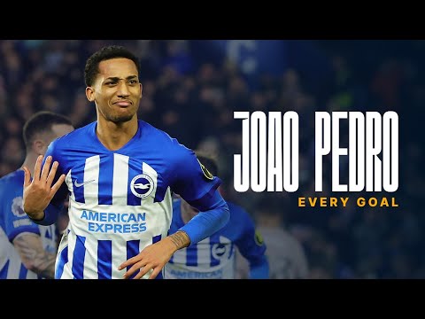 Every Joao Pedro Goal | Brighton & Hove Albion