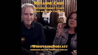 Rosanne Cash discusses featuring her father&#39;s voice on &quot;Black Cadillac&quot; on the Whispering Bobcast