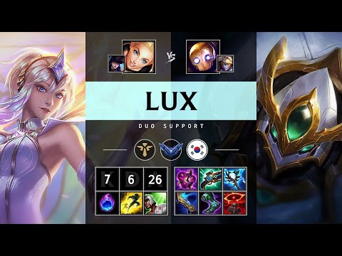 Lux Support vs Blitzcrank: Unstoppable - KR Diamond Patch 25.S1.1