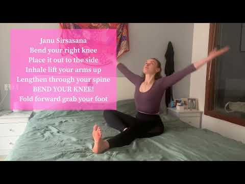 6 minute bedtime yoga asana