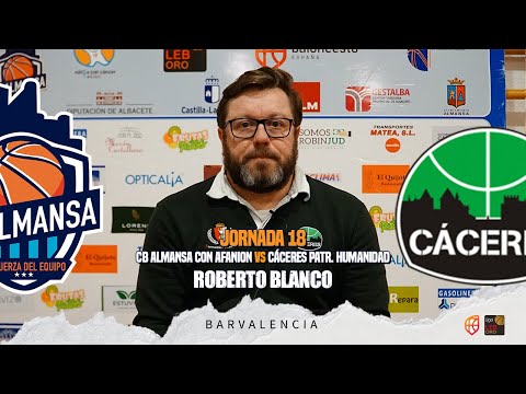 Roberto Blanco - J18 - CB Almansa con AFANION vs Cáceres Patr. Humanidad