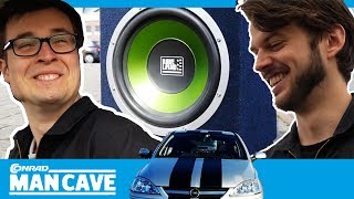 Install a RAVELAND subwoofer in a car