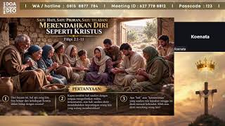 Download lagu Doa Coram Deo's Live broadcast - 19 September 2026 mp3
