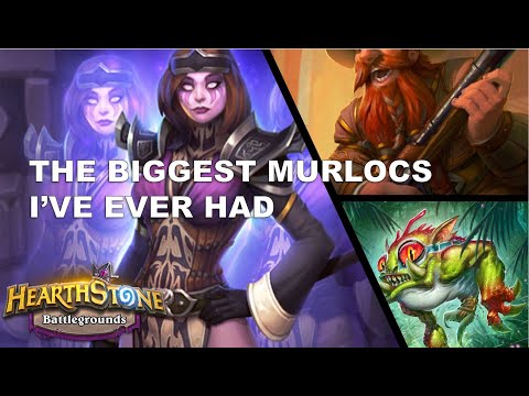 THE BIGGEST MURLOCS EVER WITH GOLDEN BRANN AND JANDICE BAROV - Hearthstone Battlegrounds