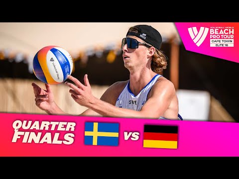 Hölting Nilsson/Andersson, E vs. Ehlers/Wickler - Quarter Final Highlights | Cape Town #BeachProTour