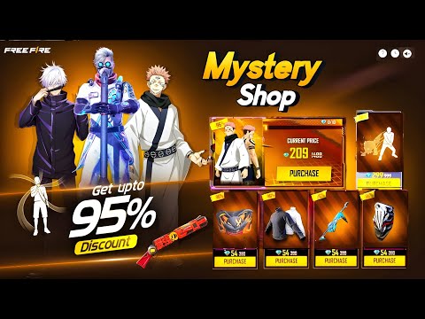Gojo Bundle 💥 Sukuna Mystery Shop Event Free Fire 🤯🥳| free fire new event | ff new event