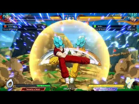 WHEN TWO VEGITO'S CLASH THE UNIVERSE SHAKES [DBFZ]