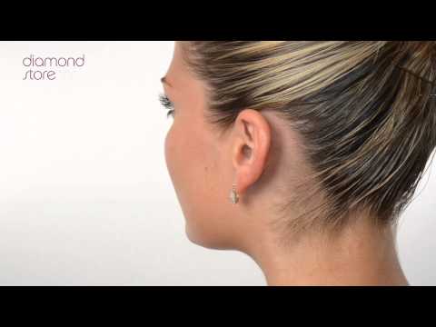 H4261 - Cluster Earrings With 0.50CT Diamonds In 9K Yellow Gold