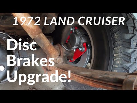 Disc Brake Conversion on a 72 Toyota Land Cruiser, Part 1