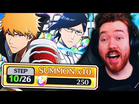 NEW TRUE SHIKAI ICHIGO & VOLL STERN DICH URYU SUMMONS ON BLEACH: BRAVE SOULS!