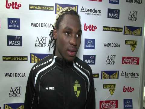 Dolly Menga wint een punt voor Lierse