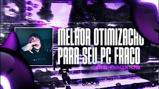 A MELHOR OTIMIZAÇÃO PARA SEU PC FRACO 🔥🚀 GANHE FPS EM JOGOS ✅⚙ OTIMIZAÇÃO 2025 🔥🚀 FREEFIRE