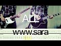 ALL - www.sara (Guitar & Bass Cover) with TAB