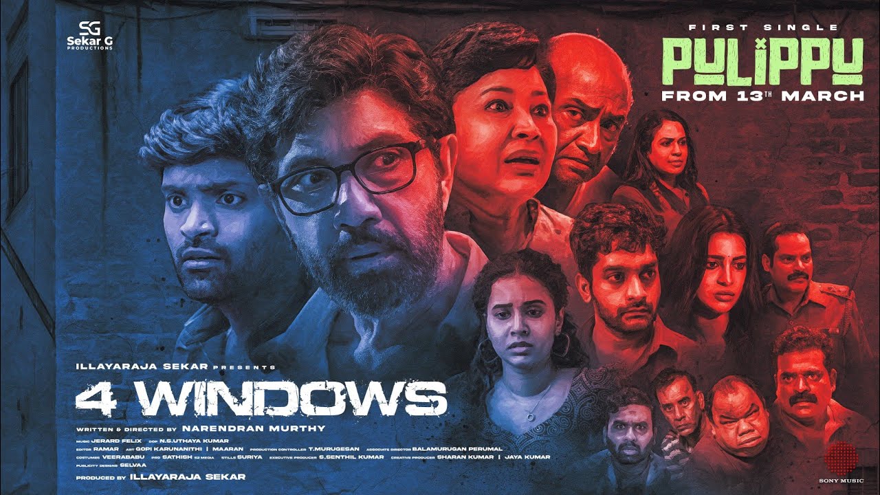 Pulippu - Promo Song | 4 Windows | Sathyaraj | Vetri | Jerard Felix | Narendran Murthy
