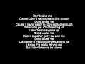 Skillet Don't Wake Me Lyrics 