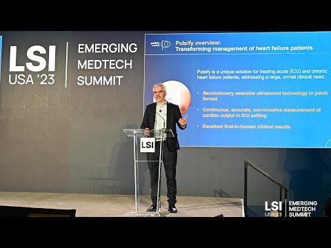 Iwan van Vijfeijken Presents Pulsify Medical at LSI USA ‘23