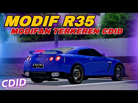 Modif Gtr R35 | Mobil Dengan Modifan Paling Keren Di Cdid👈🤨( Car Driving Indonesia)Roblox
