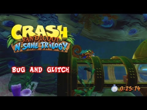 CRASH BANDICOOT N SANE TRILOGY BUG AND GLITCH COMPILATION
