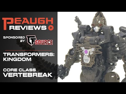 Video Review: Transformers Kingdom - Core Class VERTEBREAK