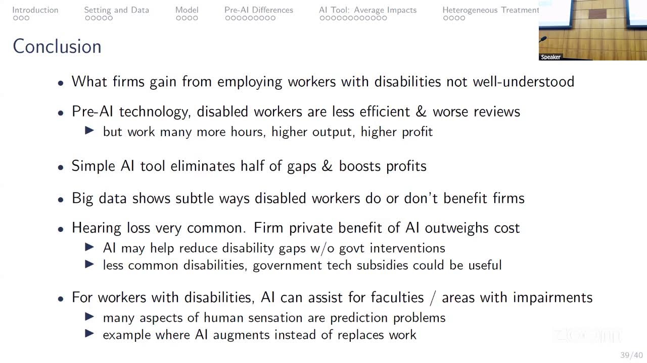 NBER Labor Studies Program Meeting