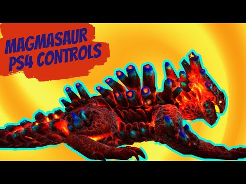 Magmasaur Ark controls ps4 | Ark Genesis Tips