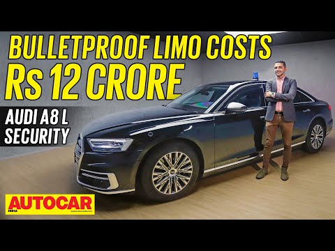Rolling bodyguard of the G20 Summit - Audi A8 L Security | Walkaround | Autocar India