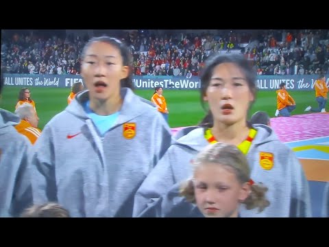 China National Anthem at FIFA Women's World Cup 2023