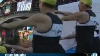 TG R Cimento Invernale - Naviglio Grande Milano 25 Gennaio 2009